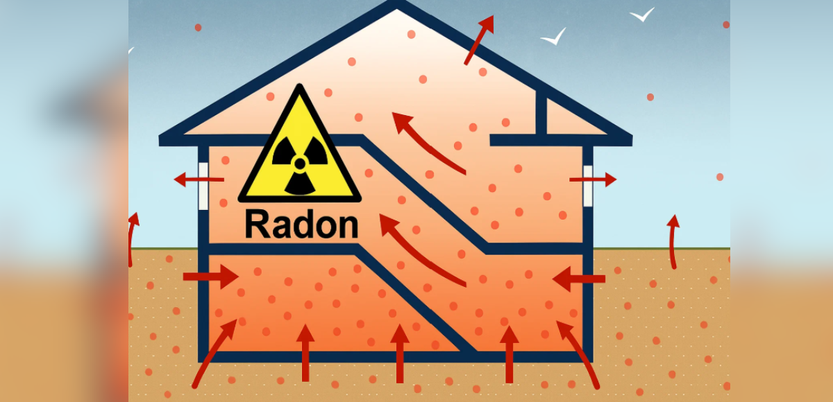 Radon – gaz radioactif dans les bâtiments